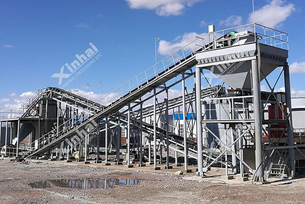 摩洛哥銀礦300t/d項目現(xiàn)場
